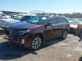 2015 Kia Sorento SX Limited with VIN 5XYKW4A76FG589701, listed as a IAAI auction lot 41661272 with 91,633 mi miles. Bid and sale history available at carsss.com. Image 14.