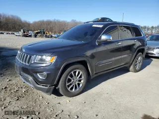 2015 Jeep Grand Cherokee Limited with VIN 1C4RJFBG4FC241052, listed as a Copart auction lot 47420695 with 164,695 mi miles and Clean Title. Bid and sale history available at carsss.com. Image 1.
