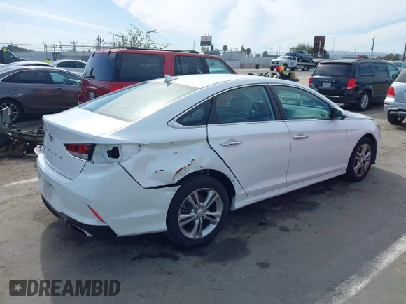 2019 Hyundai Sonata SEL with VIN 5NPE34AF6KH786609, listed as a IAAI auction lot 41561229 with 90,724 mi miles and . Bid and sale history available at DreamBid. Image 4.