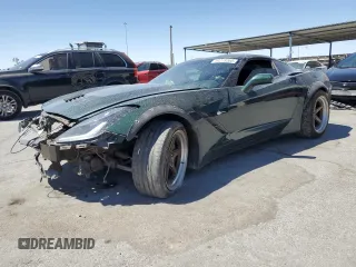 2014 Chevrolet Corvette 1LT with VIN 1G1YA2D76E5109391, listed as a Copart auction lot 54278365 with 51,605 mi miles and Salvage title. Bid and sale history available at DreamBid. Image 1.