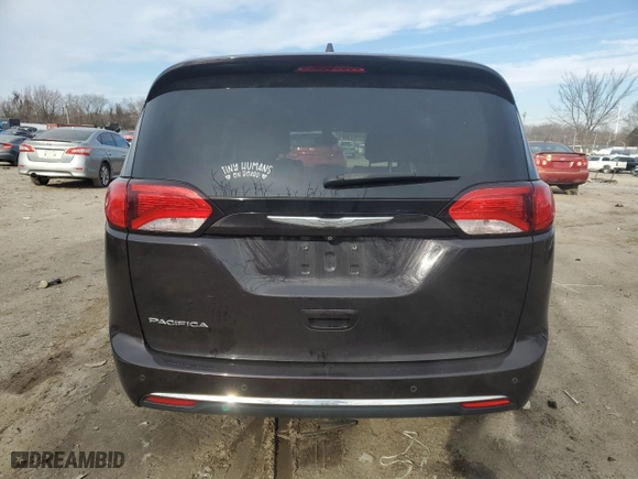 2017 Chrysler Pacifica Touring-L with VIN 2C4RC1BG8HR542267, listed as a Copart auction lot 45629855 with 120,074 mi miles and Salvage Title. Bid and sale history available at carsss.com. Image 6.
