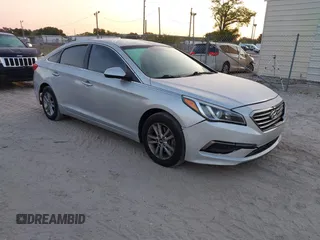 2016 Hyundai Sonata SE z VIN 5NPE24AFXGH309594, wystawiony jako IAAI lot #42042602 z przebiegiem 145 340 mil mil oraz . Historia ofert i sprzedaży dostępna na DreamBid. Obrazek 1.