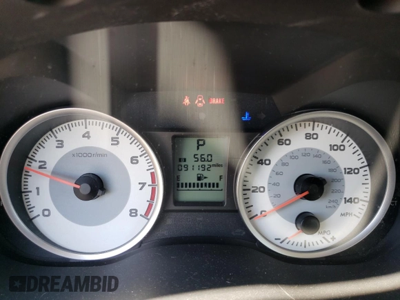 2013 Subaru Impreza Premium с VIN JF1GPAC62DH827298, выставлен на аукционе Copart как лот 56250075 с пробегом 91 192 миль миль и На запчасти • Non repairable. История ставок и продаж доступна на DreamBid. Изображение 9.
