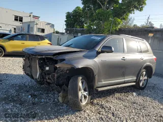 2012 Toyota Highlander Limited with VIN 5TDYK3EH0CS062948, listed as a Copart auction lot 48920495 with 195,373 mi miles and Salvage Title. Bid and sale history available at carsss.com. Image 1.