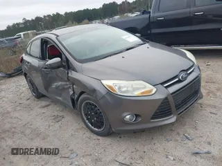 2012 Ford Focus SE with VIN 1FAHP3F24CL352340, listed as a IAAI auction lot 41118173 with 154,623 mi miles. Bid and sale history available at carsss.com. Image 1.