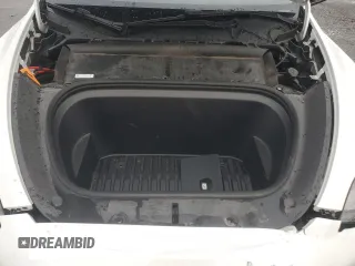 2022 Tesla Model Y Performance with VIN 7SAYGDEFXNF455517, listed as a Copart auction lot 44147905 with 32,210 mi miles and Salvage title. Bid and sale history available at DreamBid. Image 12.