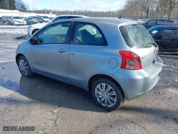 2007 Toyota Yaris with VIN JTDJT923475114118, listed as a IAAI auction lot 41647780 with 158,608 mi miles. Bid and sale history available at carsss.com. Image 3.