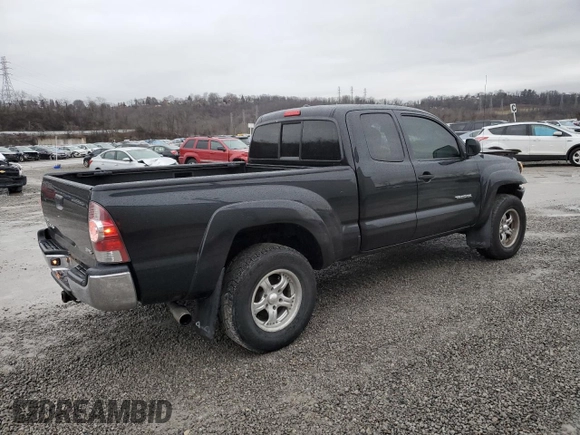 2010 Toyota Tacoma with VIN 5TEUX4EN2AZ726629, listed as a Copart auction lot 85171204 with 123,537 mi miles and Salvage Title. Bid and sale history available at carsss.com. Image 3.