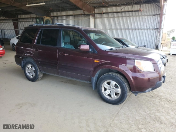 2008 Honda Pilot VP with VIN 5FNYF28268B022441, listed as a Copart auction lot 48771865 with 184,580 mi miles and Clean Title. Bid and sale history available at carsss.com. Image 4.