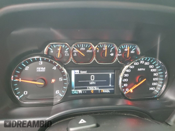 2017 Chevrolet Silverado 1500 LT with VIN 1GCRCREH8HZ214632, listed as a Copart auction lot 81502404 with 176,579 mi miles and Salvage Title. Bid and sale history available at DreamBid. Image 9.