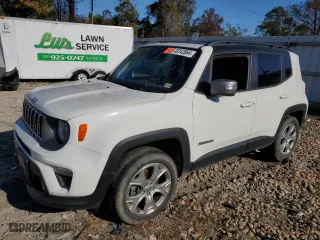 2019 Jeep Renegade Limited with VIN ZACNJBD14KPJ93183, listed as a Copart auction lot 82242664 with 189,078 mi miles and Clean Title. Bid and sale history available at carsss.com. Image 1.