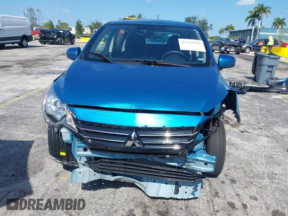 2024 Mitsubishi Mirage ES z VIN ML32AUHJ5RH036570, wystawiony jako IAAI lot #42329506 z przebiegiem 4 770 mil mil oraz . Historia ofert i sprzedaży dostępna na DreamBid. Obrazek 13.