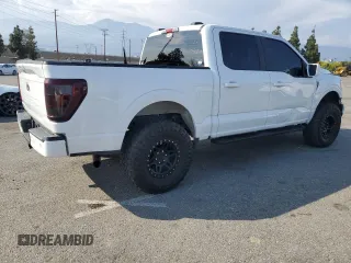 2022 Ford F-150 XL with VIN 1FTFW1E50NFA71691, listed as a Copart auction lot 55282625 with 47,492 mi miles and Salvage title. Bid and sale history available at DreamBid. Image 3.