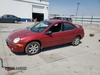2005 Dodge Neon SXT with VIN 1B3ES56C55D200100, listed as a Copart auction lot 63148444 with 139,051 mi miles and Clean Title. Bid and sale history available at carsss.com. Image 1.