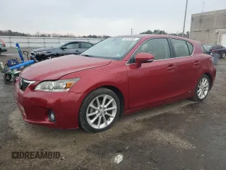 2012 Lexus CT 200h z VIN JTHKD5BH1C2101830, wystawiony jako Copart lot #45313465 z przebiegiem 72 830 mil mil oraz Szkoda całkowita • Salvage title. Historia ofert i sprzedaży dostępna na DreamBid. Obrazek 1.