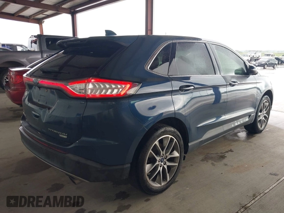 2016 Ford Edge Titanium with VIN 2FMPK3K92GBB76588, listed as a IAAI auction lot 40279879 with 116,293 mi miles. Bid and sale history available at carsss.com. Image 4.