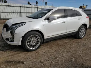 2017 Cadillac XT5 Premium Luxury FWD with VIN 1GYKNCRS1HZ108662, listed as a Copart auction lot 42594205 with 172,658 mi miles and Salvage Title. Bid and sale history available at DreamBid. Image 1.