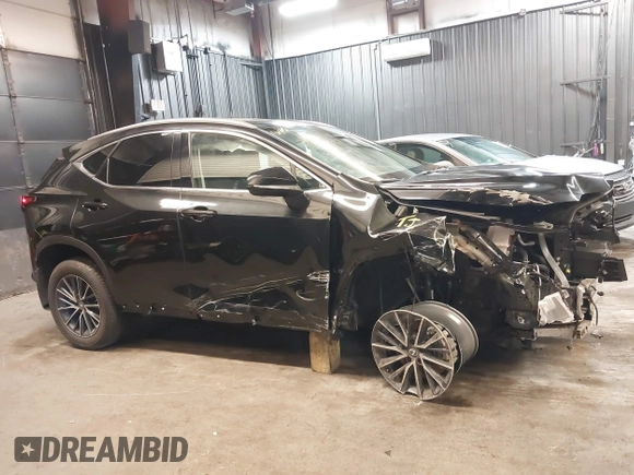 2025 Lexus NX with VIN 2T2GGCEZ5SC063294, listed as a IAAI auction lot 41625059 with 7,225 mi miles. Bid and sale history available at carsss.com. Image 13.