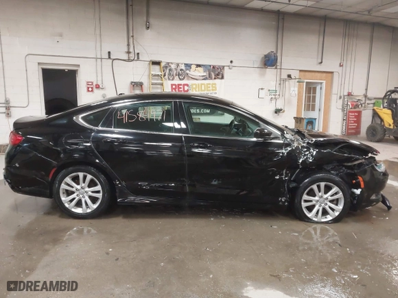 2015 Chrysler 200 Limited with VIN 1C3CCCAB9FN503886, listed as a IAAI auction lot 41584971 with 126,206 mi miles. Bid and sale history available at carsss.com. Image 13.