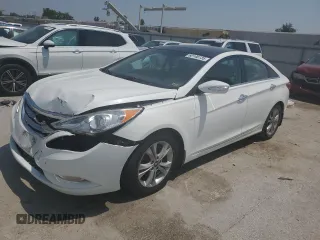 2013 Hyundai Sonata Limited with VIN 5NPEC4AC5DH786013, listed as a Copart auction lot 60146135 with 134,622 mi miles and Salvage title. Bid and sale history available at DreamBid. Image 1.