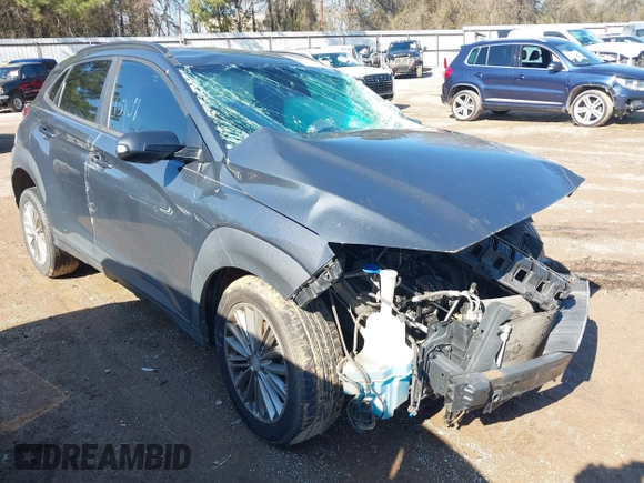 2019 Hyundai Kona SEL with VIN KM8K22AA7KU291349, listed as a IAAI auction lot 41466711 with Not Provided miles and . Bid and sale history available at DreamBid. Image 1.