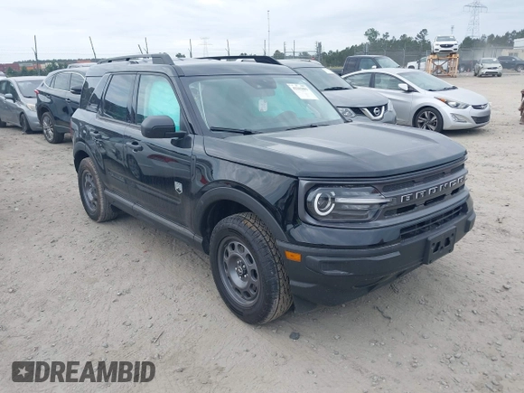 2024 Ford Bronco Sport Big Bend with VIN 3FMCR9B61RRE50662, listed as a IAAI auction lot 42203083 with 10,506 mi miles and . Bid and sale history available at DreamBid. Image 1.