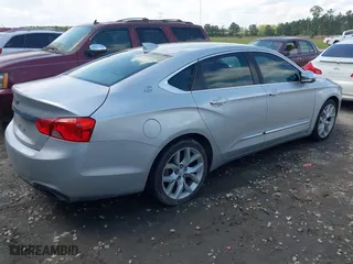 2015 Chevrolet Impala LTZ with VIN 2G1165S33F9103539, listed as a IAAI auction lot 41981948 with 273,442 mi miles. Bid and sale history available at carsss.com. Image 4.