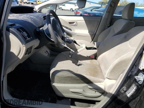 2011 Toyota Prius I with VIN JTDKN3DU8B5312064, listed as a Copart auction lot 51802775 with 156,978 mi miles and Salvage Title. Bid and sale history available at carsss.com. Image 7.