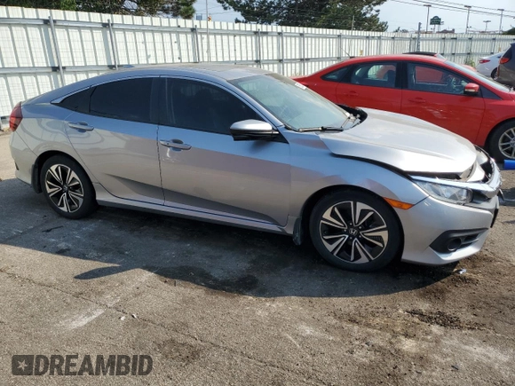 2017 Honda Civic EX-T with VIN 19XFC1E38HE013981, listed as a Copart auction lot 69820144 with 114,893 mi miles and Salvage Title. Bid and sale history available at DreamBid. Image 4.