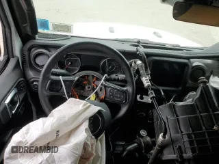 2022 Jeep Wrangler Unlimited Willys with VIN 1C4HJXDN4NW122752, listed as a Copart auction lot 58644854 with Not Provided miles and Salvage Title. Bid and sale history available at DreamBid. Image 8.