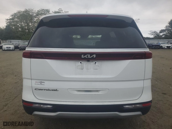2022 Kia Carnival LXS with VIN KNDNB4H39N6118770, listed as a Copart auction lot 74499544 with 59,582 mi miles and Salvage Title. Bid and sale history available at carsss.com. Image 6.