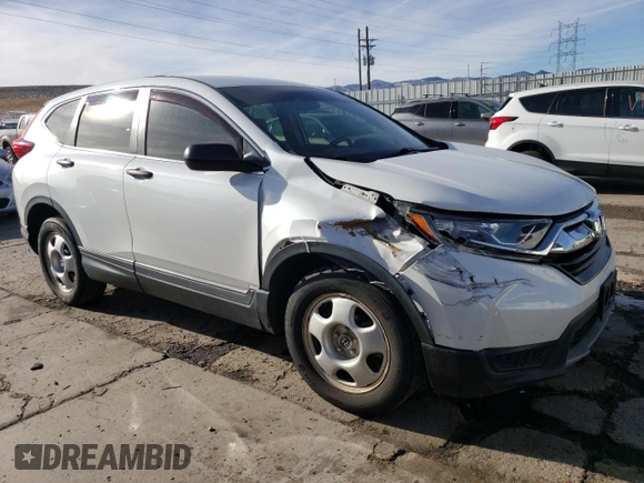 2019 Honda CR-V LX with VIN 2HKRW6H3XKH227693, listed as a Copart auction lot 74258544 with 54,928 mi miles and Salvage Title. Bid and sale history available at carsss.com. Image 4.