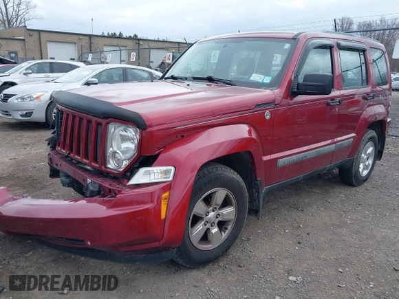2012 Jeep Liberty Sport Latitude with VIN 1C4PJMAK2CW120399, listed as a IAAI auction lot 41877327 with 120,997 mi miles and . Bid and sale history available at carsss.com. Image 2.