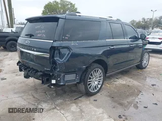 2024 Ford Expedition Max Limited with VIN 1FMJK1K81REA64485, listed as a IAAI auction lot 41657071 with 8,722 mi miles and . Bid and sale history available at DreamBid. Image 4.