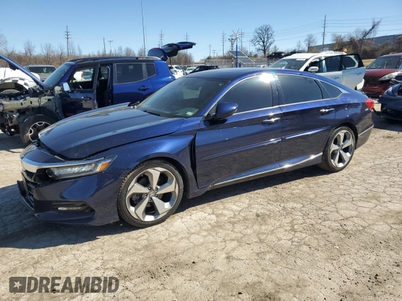 2019 Honda Accord Touring with VIN 1HGCV2F93KA032746, listed as a Copart auction lot 47617445 with 79,351 mi miles and Salvage title. Bid and sale history available at DreamBid. Image 1.