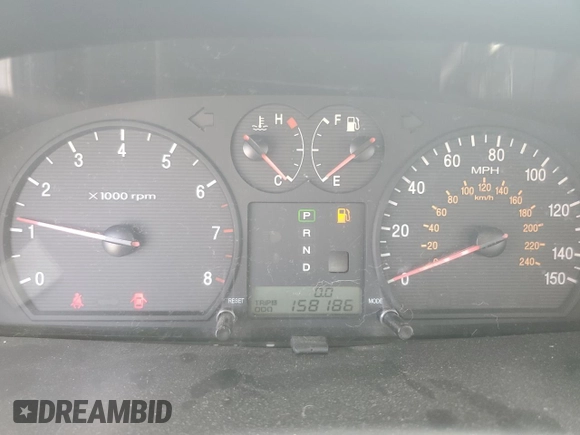 2004 Hyundai Sonata with VIN KMHWF25S84A994567, listed as a Copart auction lot 74612544 with 158,186 mi miles and Clean Title. Bid and sale history available at carsss.com. Image 9.