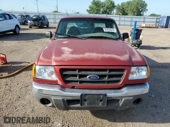2003 Ford Ranger XL with VIN 1FTYR10D13PB04882, listed as a Copart auction lot 63454215 with 175,921 mi miles and Salvage title. Bid and sale history available at DreamBid. Image 5.