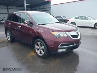 2013 Acura MDX Tech Pkg with VIN 2HNYD2H39DH513891, listed as a IAAI auction lot 41491200 with 272,549 mi miles. Bid and sale history available at carsss.com. Image 1.