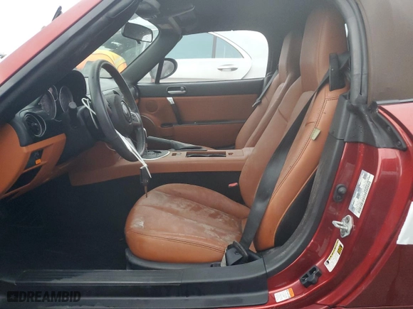 2007 Mazda MX-5 Miata Sport with VIN JM1NC25F870128289, listed as a Copart auction lot 74999014 with 42,875 mi miles and Non Repairable. Bid and sale history available at carsss.com. Image 7.