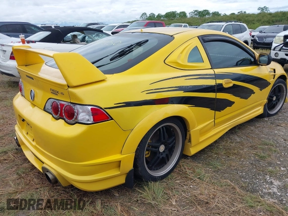 2002 Acura RSX Type S with VIN JH4DC53082C032115, listed as a IAAI auction lot 40511850 with 1 mi miles. Bid and sale history available at carsss.com. Image 4.