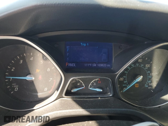2013 Ford Focus SE z VIN 1FADP3F25DL106381, wystawiony jako Copart lot #74946704 z przebiegiem 169 620 mil mil oraz Szkoda całkowita • Salvage title. Historia ofert i sprzedaży dostępna na DreamBid. Obrazek 9.