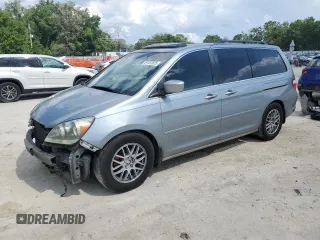 2006 Honda Odyssey Touring z VIN 5FNRL38866B063804, wystawiony jako Copart lot #54767825 z przebiegiem 358 020 mil mil oraz Szkoda całkowita • Salvage title. Historia ofert i sprzedaży dostępna na DreamBid. Obrazek 1.
