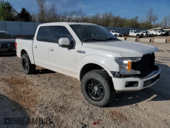 2019 Ford F-150 XL with VIN 1FTEW1E49KKC90817, listed as a Copart auction lot 49787485 with 158,379 mi miles and Salvage Title. Bid and sale history available at carsss.com. Image 4.