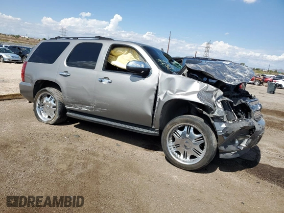 2007 Chevrolet Tahoe LT with VIN 1GNFC13017R293553, listed as a Copart auction lot 65418445 with 267,110 mi miles and Salvage title. Bid and sale history available at DreamBid. Image 4.