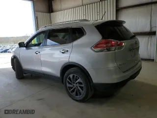 2016 Nissan Rogue SV with VIN 5N1AT2MV9GC850646, listed as a Copart auction lot 53889995 with 39,856 mi miles and Salvage Title. Bid and sale history available at carsss.com. Image 2.