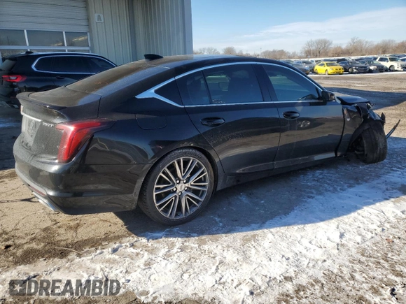 2021 Cadillac CT5 Luxury z VIN 1G6DX5RK8M0124315, wystawiony jako Copart lot #87448834 z przebiegiem 42 444 mil mil oraz Szkoda całkowita • Salvage title. Historia ofert i sprzedaży dostępna na DreamBid. Obrazek 3.