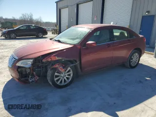 2011 Chrysler 200 Touring with VIN 1C3BC1FG8BN525537, listed as a Copart auction lot 46703385 with 103,407 mi miles and Salvage Title. Bid and sale history available at carsss.com. Image 1.