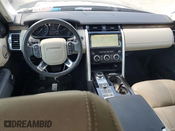 2017 Land Rover Discovery HSE with VIN SALRRBBV6HA042155, listed as a Copart auction lot 59009314 with 77,244 mi miles and Salvage Title. Bid and sale history available at carsss.com. Image 8.