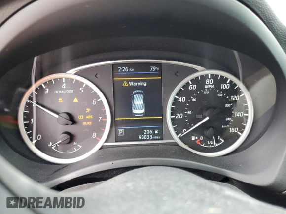 2019 Nissan Sentra S with VIN 3N1AB7AP4KY413893, listed as a Copart auction lot 85061964 with 93,833 mi miles and Non Repairable. Bid and sale history available at DreamBid. Image 9.