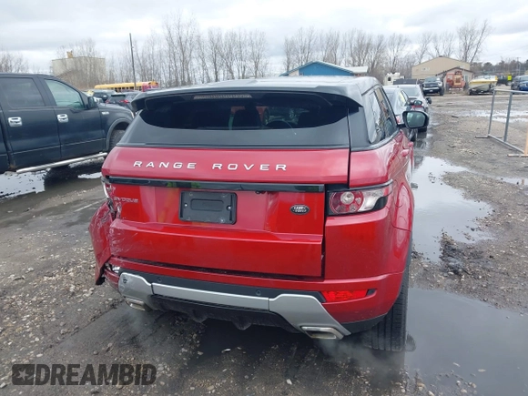2013 Land Rover Range Rover Evoque Dynamic Premium with VIN SALVT2BG8DH841163, listed as a IAAI auction lot 42079137 with 98,533 mi miles and . Bid and sale history available at DreamBid. Image 16.